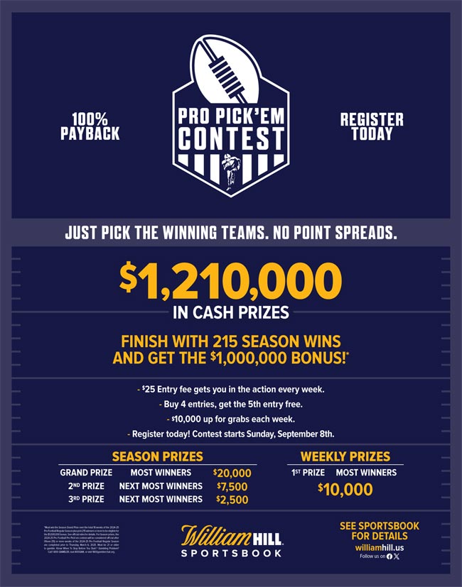 Pro Pick'em Contest Flyer